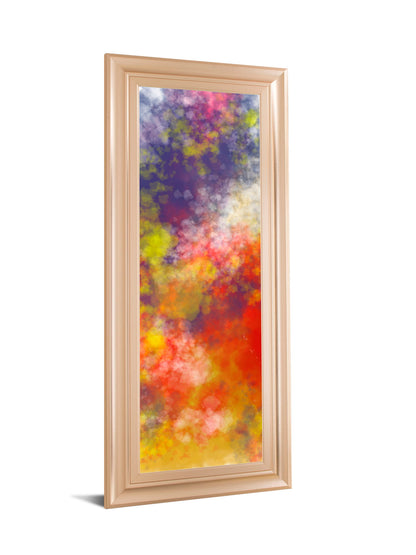 Vapor I. A By Jason Johnson - Framed Print Wall Art - Red