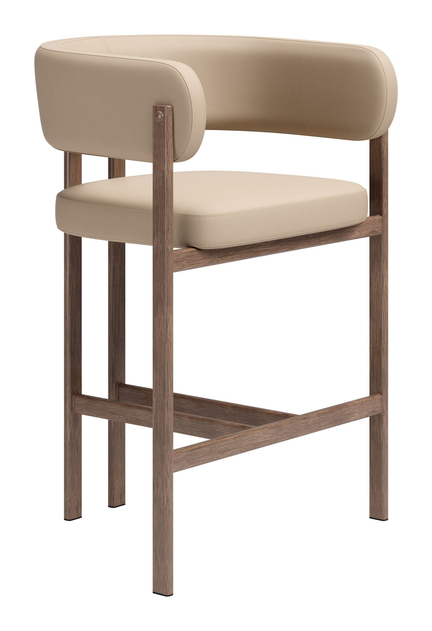 Ruge - Counter Stool (Set of 2) - Beige