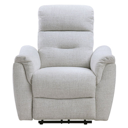 Eastre - Power Motion Recliner With USB Port - Beige Chenille