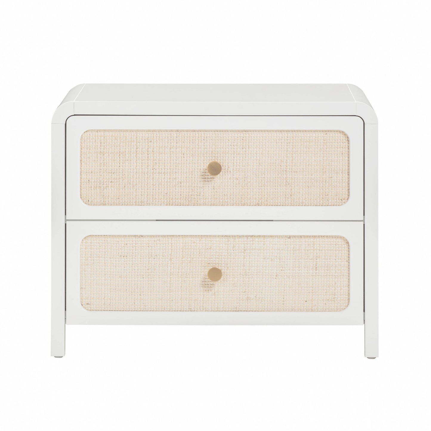 Patty - Rattan 2-Drawer Nightstand