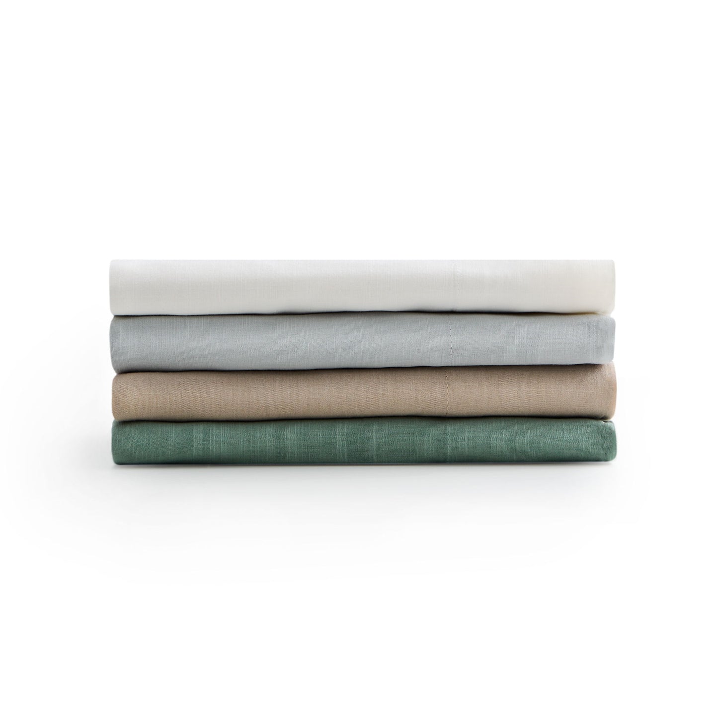 Linen-Weave Cotton - Queen Sheet Set - Sand