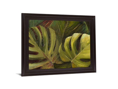Monstera Sunburst - 28" x 34" Framed Wall Art