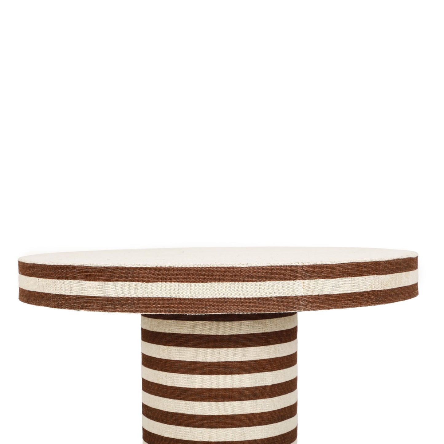 Lyra - Striped Cotton Jute Contract-Grade Table