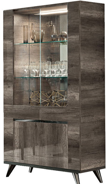 Medea - 2 Door China - Dark Brown