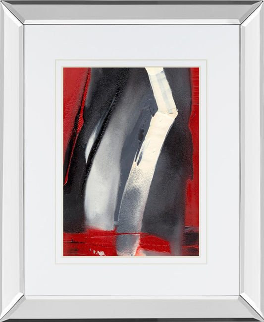 Red Streak III By Sharon Gordon - Dark Gray