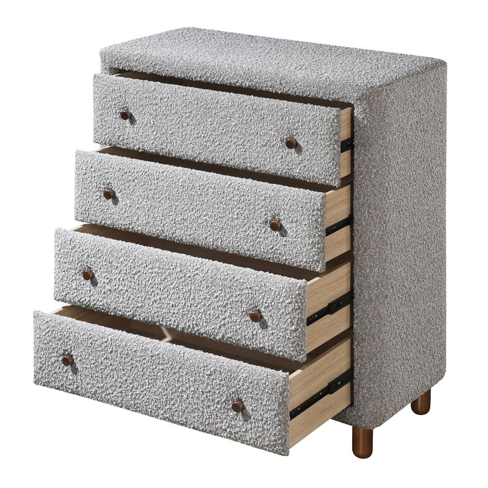 Cleo - Chest - Gray Boucle