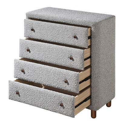 Cleo - Chest - Gray Boucle