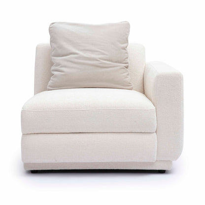 Perry - Modular RAF Corner Chair - Cream