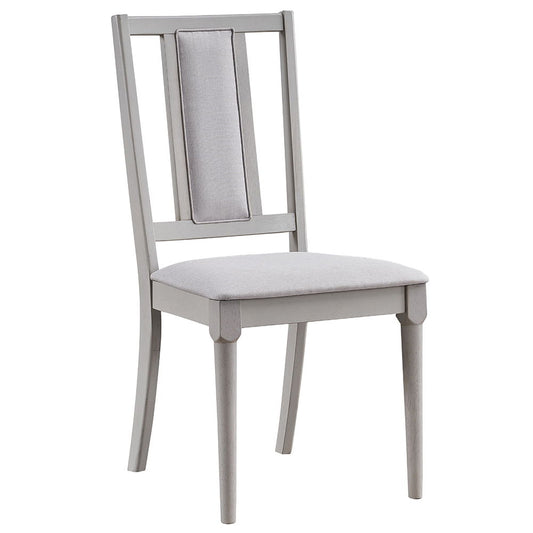 Marta - Side Chair (Set of 2) - Beige Linen & Natural