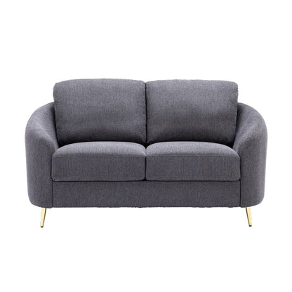 Yuina - Loveseat - Gray Linen
