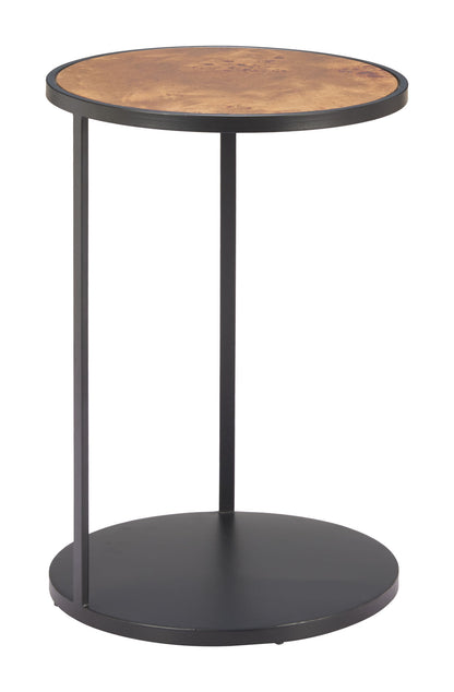 Nodo - Side Table - Brown & Black