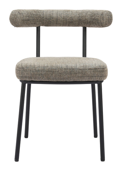 Kede - Dining Chair (Set of 2) - Green Tweed