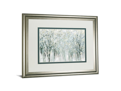 Winter Mist By Carol Robinson - Framed Print Wall Art - Gray