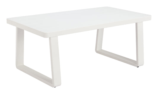 Welt - Outdoor Coffee Table - White