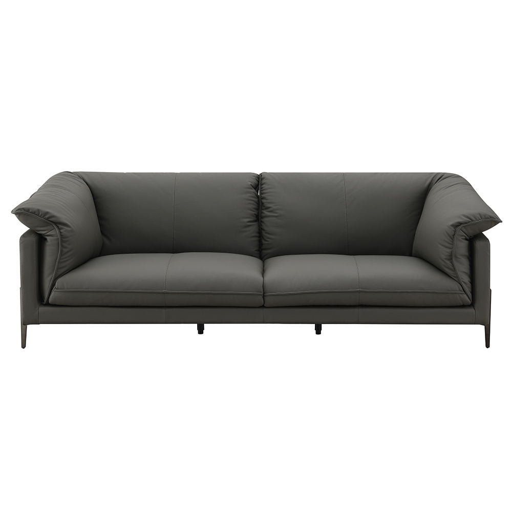 Tadi - Sofa - Black Top Grain Leather