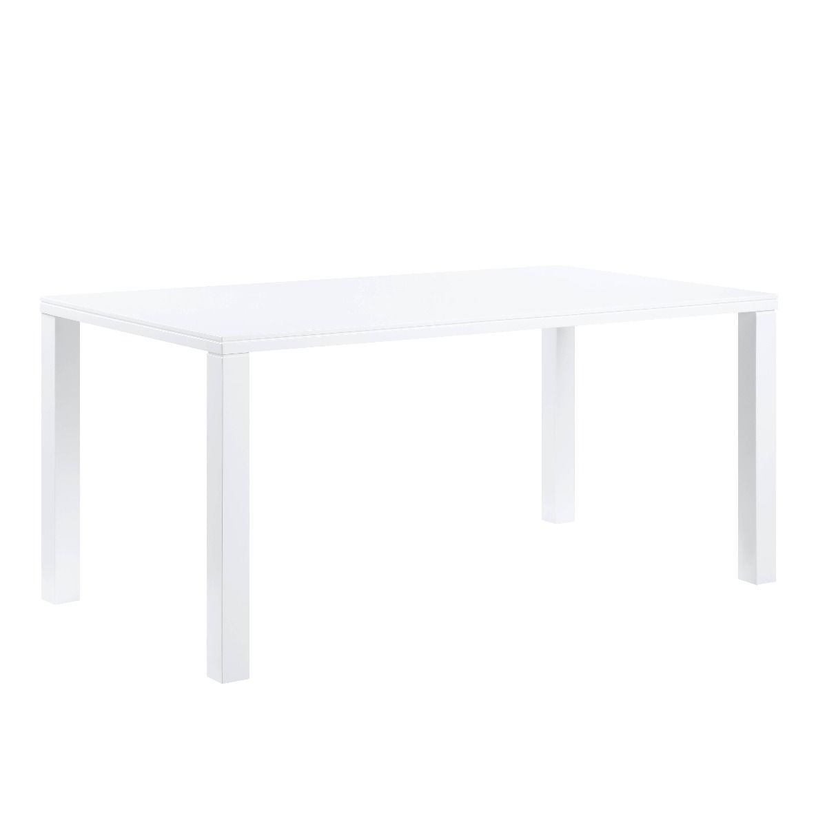 Pagan - Dining Table - White High Gloss Finish