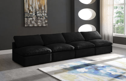 Plush - Modular Armless 4 Seat Sofa