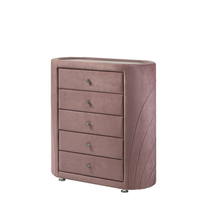 Salonia - Chest - Pink Velvet