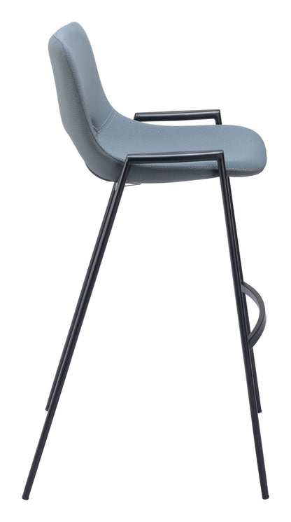 Desi - Bar Chair With Black Legs (Set of 2)
