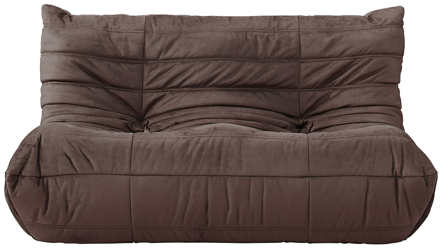 Relax - Velvet 54.75" Upholstered Loveseat