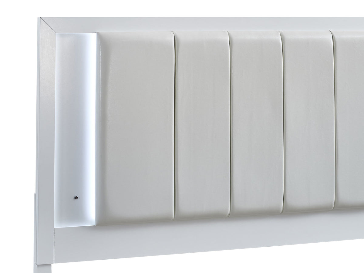 Glory Furniture - Burlington - Storage Bed With Upholstered Headboard