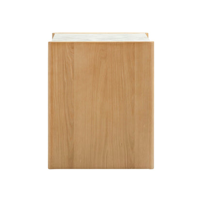 Paige - 2-Drawer Nightstand - Natural Oak