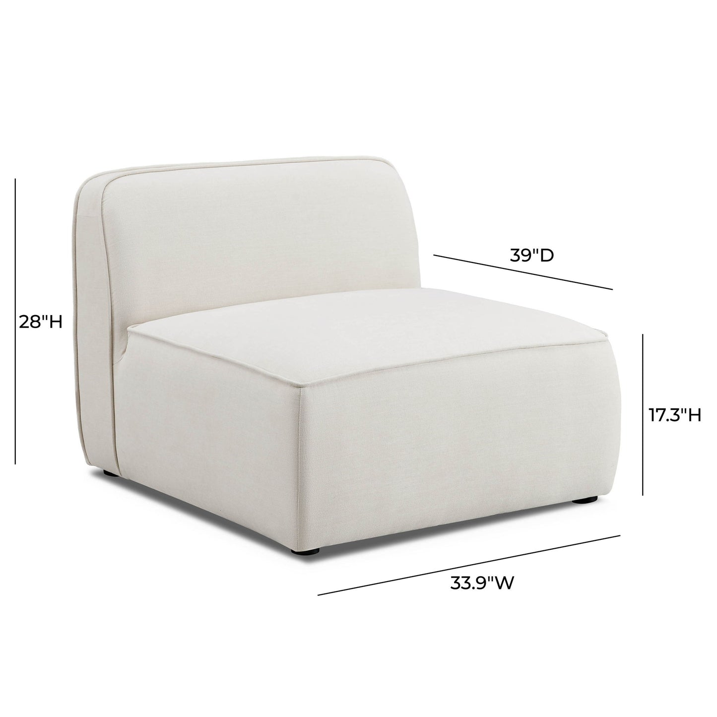 Travie - Armless Chair