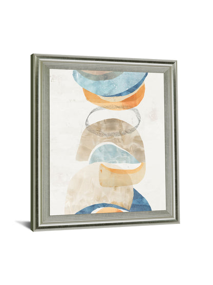 Stacked Aurora - 28" x 34" Framed Wall Art