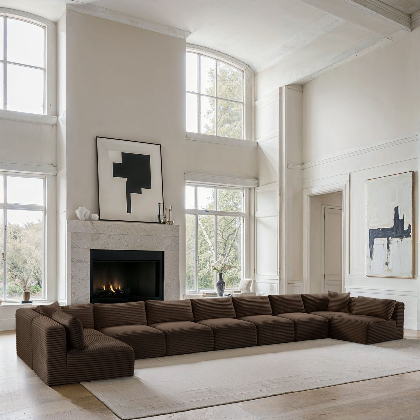 Shaggy - 9 Piece Modular Sectional