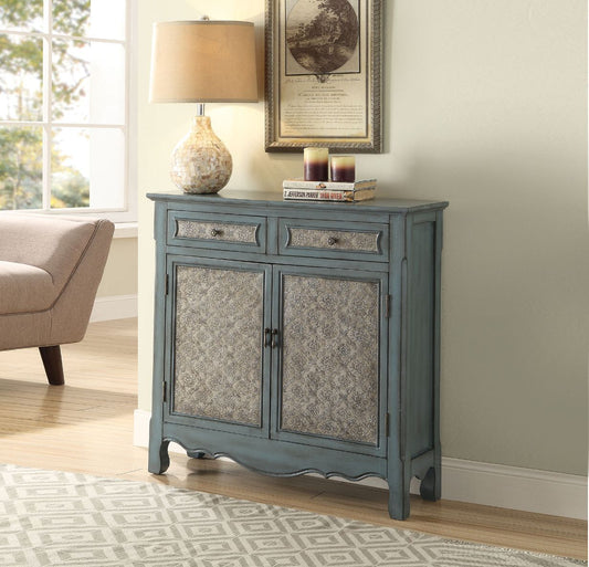 Winchell - 35" Console Cabinet - Antique Blue