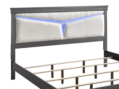 Glory Furniture - Lorana - Bed With LED Headboard