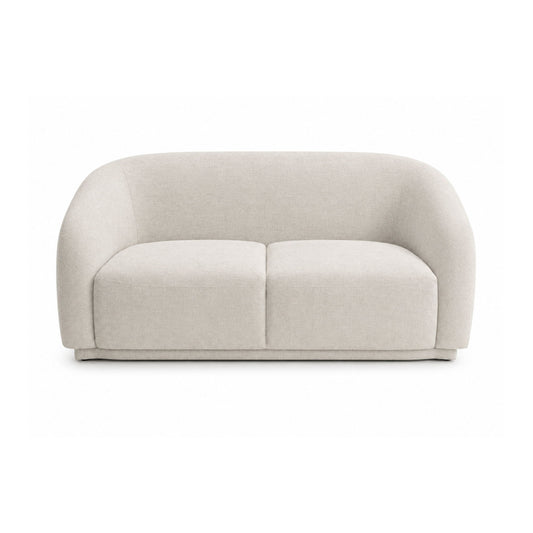 Yara - Distressed Chenille Loveseat - Sand