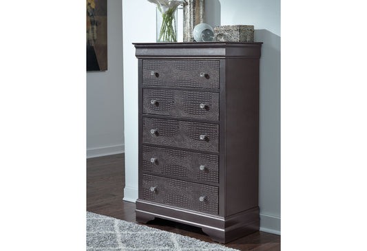 Pompei - Chest - Metallic Gray