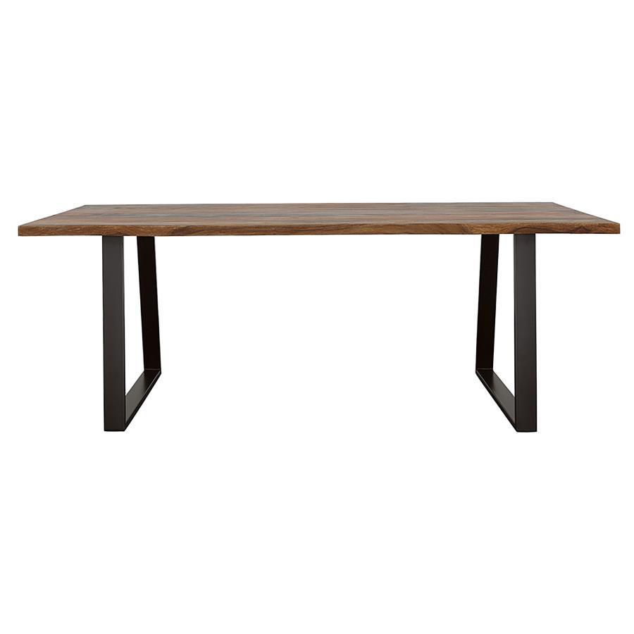 Ditman - Live Edge Dining Table - Gray Sheesham