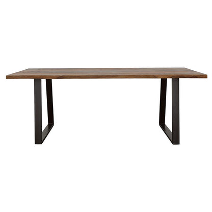 Ditman - Live Edge Dining Table - Gray Sheesham