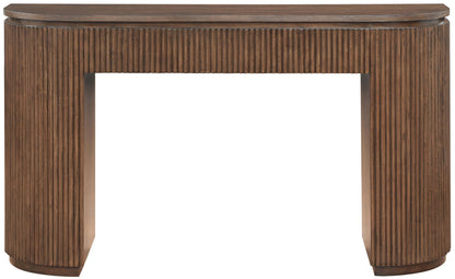 Astrid - Solid Wood And Oak Veneer Console Table