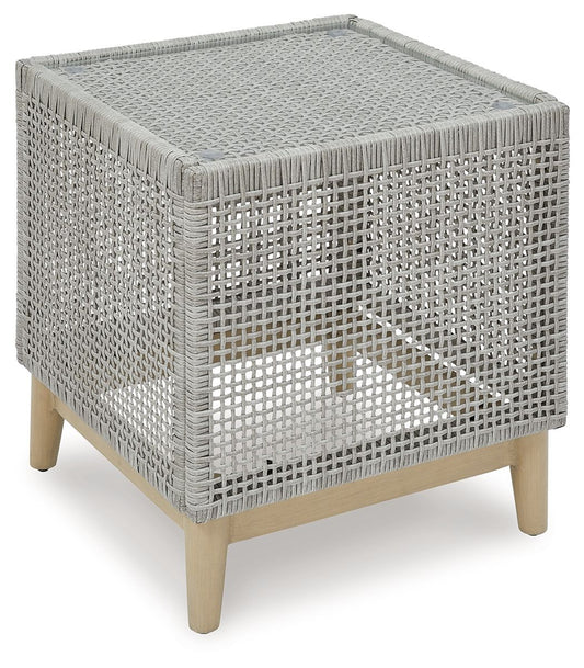 Seton Creek - Gray - Square End Table