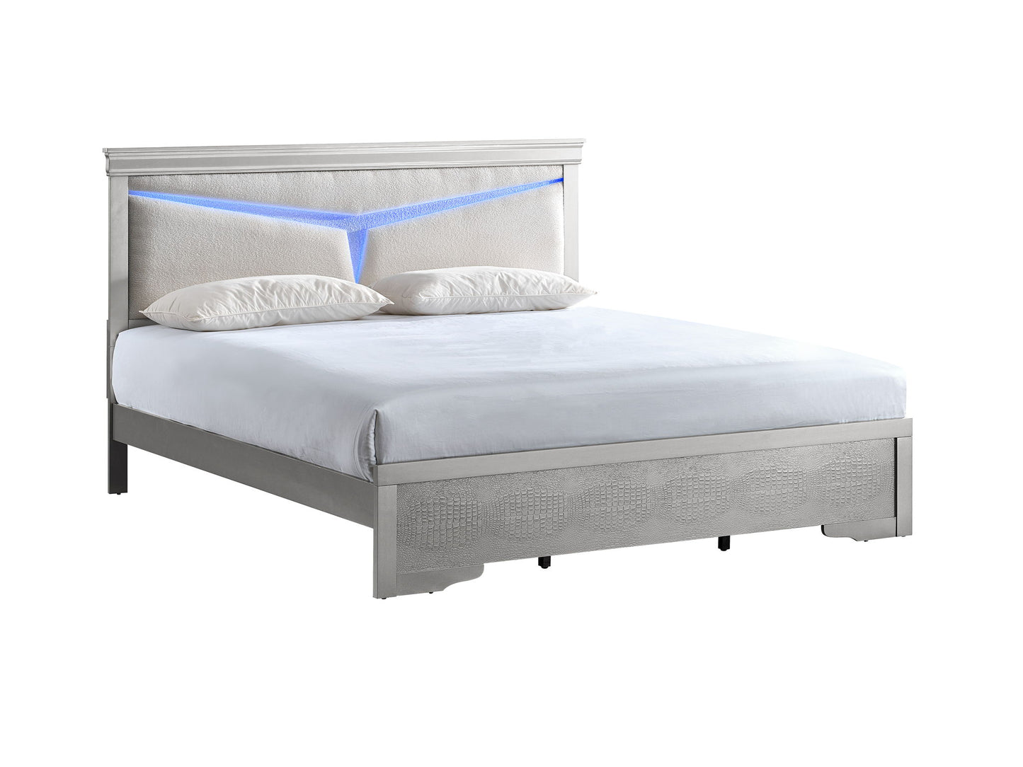 Glory Furniture - Lorana - Bed With LED Headboard