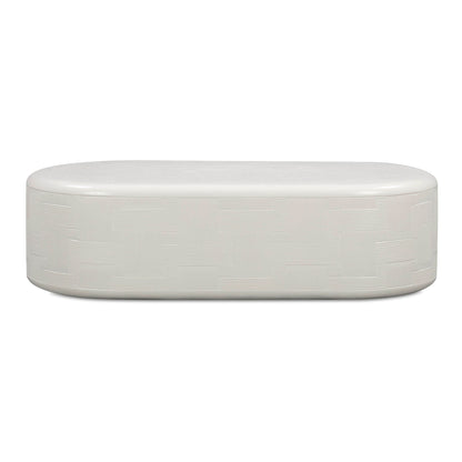 Surraya - Concrete Rounded Coffee Table