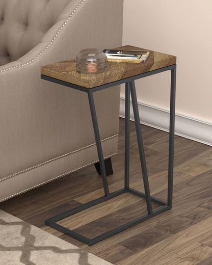 Sergio - Engineered Wood C-Shaped Side Table