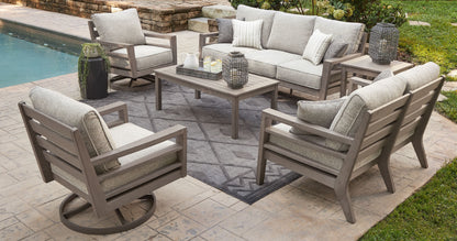 Hillside Barn - Gray / Brown - 6 Pc. - Lounge Set