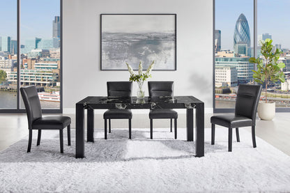 D4088DT - Dining Table - Black