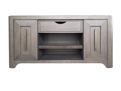 Lancia - 60" Media Console - Charred Oak