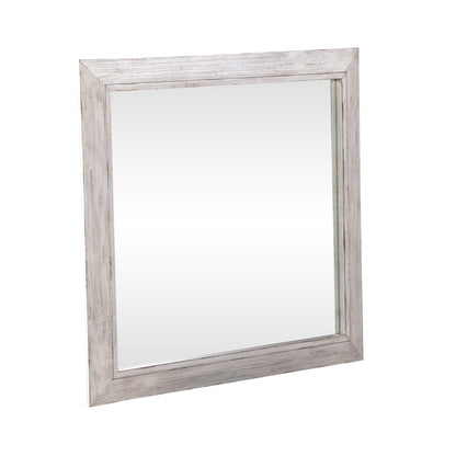 River Place - Mirror - White