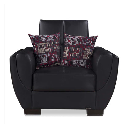 Ottomanson Armada Air - Upholstered Convertible Armchair With Storage