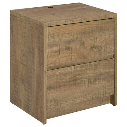 Westpark - 2-Drawer Nightstand LED Lights And USB