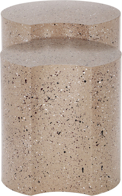 Dimple - Modular End Table - Terazzo Finish