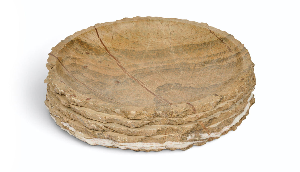 Caesar - Genuine Marble Bowl - Brown