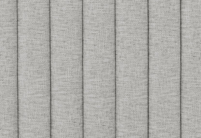 Elias - 5 Piece Queen Bedroom Set Regular Footboard- Light Gray / Natural / White