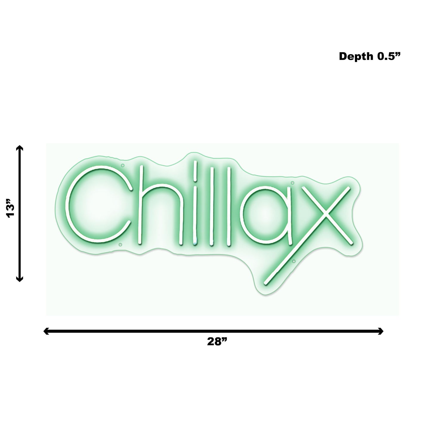 Neon Chillax - Green